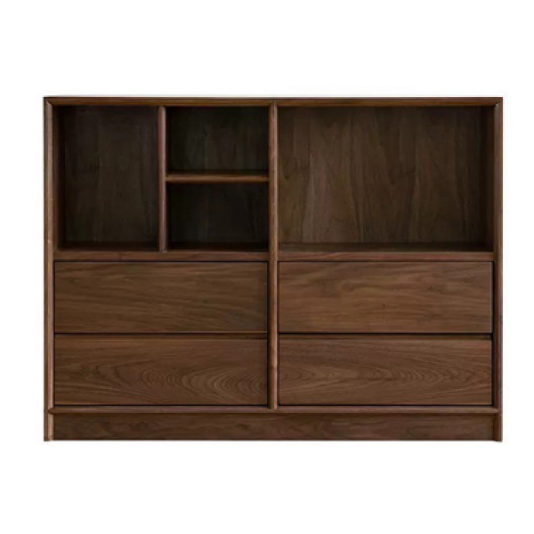 Fuurn SE3436-W Mikkel Walnut 胡桃木儲物櫃 (2個單位)